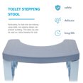 thumbnail image 3 of OULII Stable Plastic Foot Support Stool for Bathroom Use 1Pack, 3 of 8