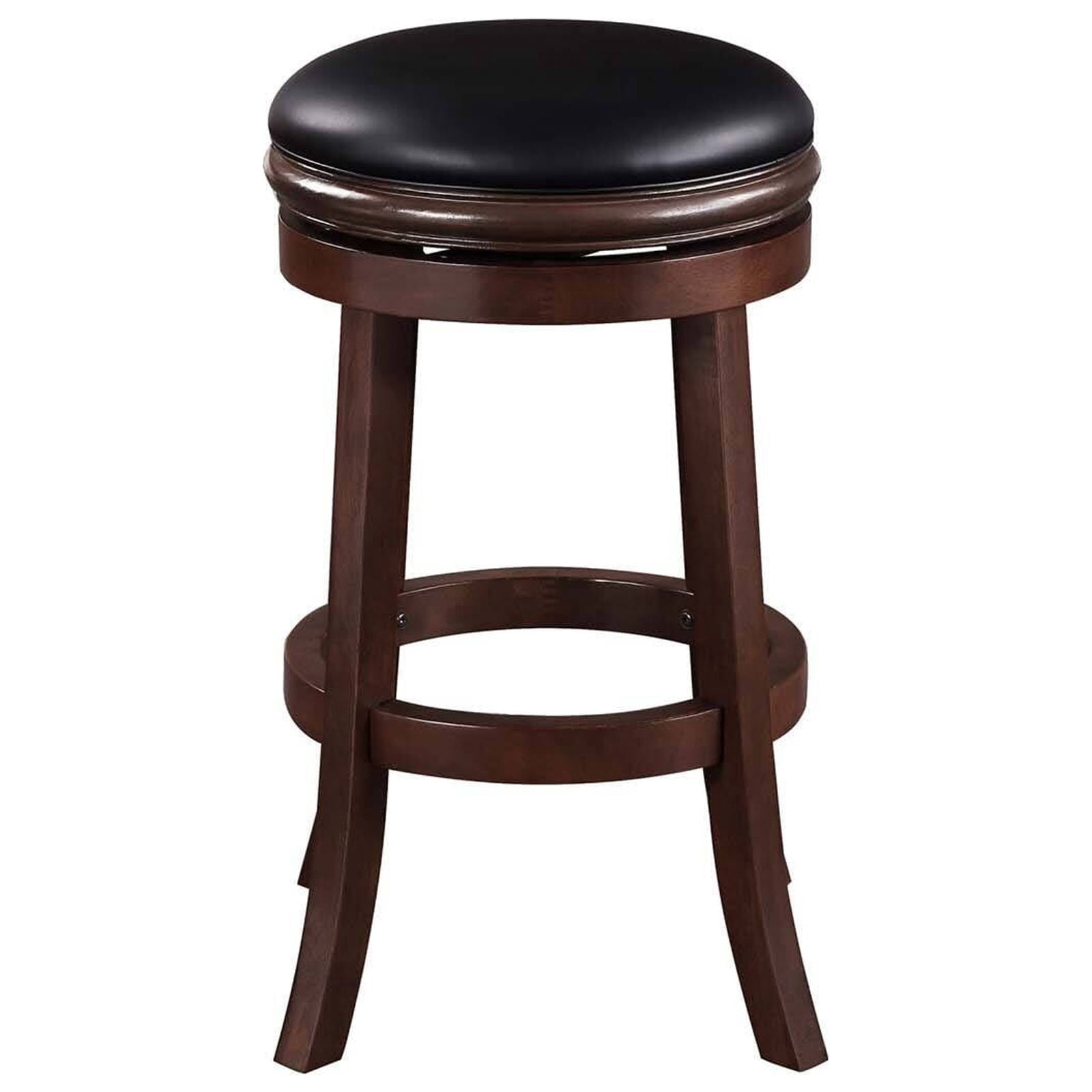 Boraam 29in. Backless Swivel Wood Bar Stool - Cherry Finish