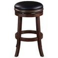 thumbnail image 3 of Boraam 29in. Backless Swivel Wood Bar Stool - Cherry Finish, 3 of 9