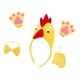 thumbnail image 5 of Disfraz de pollo 3D para niñas, accesorios de cosplay novedosos, vestido elegante para Cola amarilla amarilla, 5 of 9