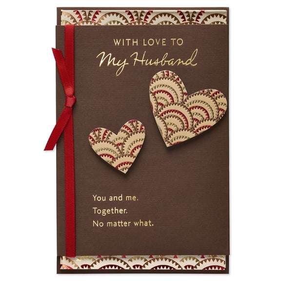 American Greetings Romantic Valentine's Day Card for Husband (Together)