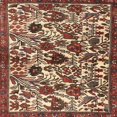 thumbnail image 1 of Ahgly Company Indoor Square Traditional Saffron Red Persian Area Rugs, 7' Square, 1 of 6
