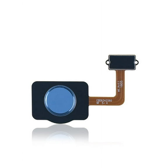 Replacement Fingerprint Reader With Flex Cable Compatible For LG Q7 Alpha / Q7 Plus (Light Blue)