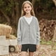 thumbnail image 1 of Cowsor Kids Cardigan Sweater Winter Warm V Neck Cotton Knit Sweaters Fall Fashion Long Sleeve Open Front Button Down Tops, 1 of 6