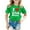 Green-c, variant on ChaoLingNeng St Patrick's Day Shirt for Girls Size 6t Funny Shamrock Cute Graphic Print Green Kids T Shirt Round Neck Preppy Warm Toddler Cute St. Patrick‘s Day Tops with Shamrocks
