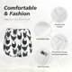 thumbnail image 4 of Balery Retro Rooster Pantalones cortos deportivos para mujer con forro y dos bolsillos, elásticos, para entrenamiento, gimnasio, yoga-Small, 4 of 7