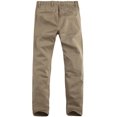 thumbnail image 3 of Pantalón casual slim fit elástico para hombre Match color caqui talla 36, 3 of 5