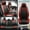 Black&Red, variant on Customed For 2005-2023 Toyota Tacoma Crew Cab Front&Rear Seat Covers PU Leather Full Set,Black&Red