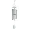 Woodstock Wind Chimes Signature Collection, Windsinger Chimes of Apollo, Silver 68'' Wind Chime WWAS