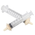 thumbnail image 5 of Dispensador de jeringa para perros con comedero de medicina para mascotas con mango cóncavo convexo para animales pequeños L, 5 of 5