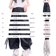 thumbnail image 3 of XXWXYD Girl's Baggy Cargo Pants Y2𝖪 Drawstring Barrel Parachute Pants High Waisted Jogger Sweatpants Streetwear Kids Girl Wide Leg Cargo Pants, 3 of 4