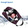 thumbnail image 4 of Uemuo Space Dinosaur Pattern Portable Toiletry Bags with Handle, Waterproof travel Make up Bags for Women, Large Capacity Travel Cosmetic Bags, 4 of 9