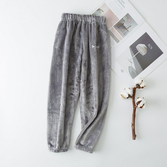 Boys Comfy Pants Women Elastic Waist Lounge For Girl Warm Fall Winter Clothes 3T
