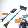 thumbnail image 5 of Herrnalise 46" Extendable Snow Brush with Detachable Ice Scraper for Car | 11" Wide Squeegee & Bristle Head | Size: Car & SUV | Lightweight Aluminum Body with Ergonomic Grip | Windshield Paint Safe, 5 of 9