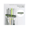 thumbnail image 3 of Organizador De Escobas Soporte Pared 5 Espacios Xtellar gris, 3 of 4