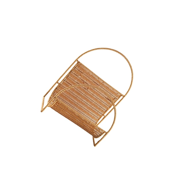 QualitChoice Panier de Rangement pour Journaux, Salle à Manger, Porte-Revues, Support pour Livres