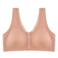 thumbnail image 6 of Women's Sexy Lace Bra,Supportive Bra Wireless Lightly Lined Comfort Bra Full Coverage Everyday Bras Simple Sizing Available Comfort Sports Bra Underwear, 6 of 6