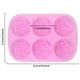 thumbnail image 3 of 1 unidad, 6 cavidades, cubitera para hielo, silicona con forma de rosas, silicona para chocolate, silicona para pasteles de chocolate, cubitera para hielo, 3 of 4