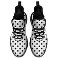 thumbnail image 4 of Uminder Womens Walking Shoes Polka Dot Sneakers Black Shoes Size 13, 4 of 5