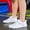 White, variant on VOUZZA Kids Minimalist Barefoot Shoes Wide Toe Box Five Finger Soft Sole Casual Sneakers Athletic Running Cross Trainer 3.5-14Y