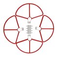 thumbnail image 4 of Anillo protector de hélice RC para cuadricóptero RC Hubsan Zino H117S rojo, 4 of 9