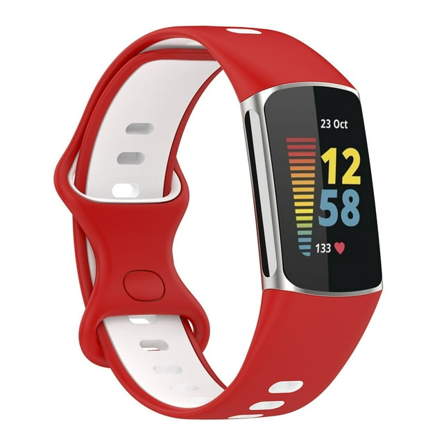 Suitable for Charge5 Smart Watch Silicone Strap Smart Watch Exquisite Fashion Wristband