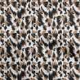 thumbnail image 1 of oneOone Cotton Poplin Twill Brown Fabric Animal Skin Sewing Material Print Fabric By The Yard 56 Inch Wide, 1 of 4