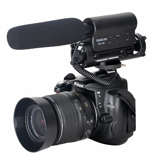 Grey I3ePro BP-CMIC1 X-Series Mini Shotgun Condenser Microphone for Nikon D4S Digital SLR Camera