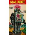 thumbnail image 2 of Gear Robot Poster Print by  Retrobot, 2 of 2