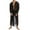 Black, variant on Lingerie for Men Long Shirt Transparent Open Stitch Cardigan Cloak Casual Tops Streetwear Nightgown Sleepwear Underwear