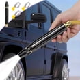 thumbnail image 3 of High Pressure Water Nozzle Jet Sweeper Nozzle Car Wash Sprayer Garden Cleaning Tool with Multiple Modes for Car Wash, Garden Watering, and Power Cleaning, 1-Pack, 3 of 7