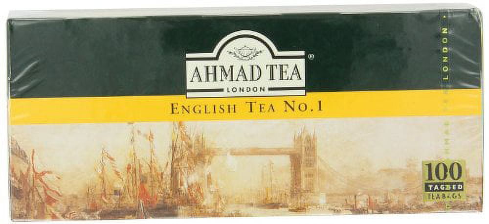 (10 pack) Ahmad Tea English Breakfast Tea No. 1 100 ct Tea Bags