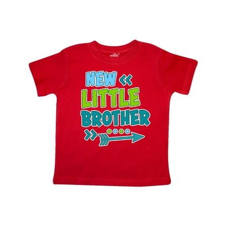 

Inktastic New Little Brother with Arrow Gift Toddler Boy or Toddler Girl T-Shirt