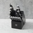 thumbnail image 5 of Juego de cuchillos de cocina Henckels Statement de 15 piezas con bloque negro, 5 of 5