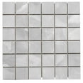 thumbnail image 6 of The Tile Life Geo Lush 2" x 2" Gray Matte Porcelain Mosaic Floor and Wall Tile 1 Sheet, 6 of 10