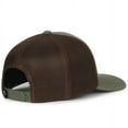 thumbnail image 4 of Outdoor Cap PDT20M Slight Pre-Curved Visor Cap-Olive/Brown, 4 of 8
