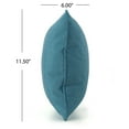 thumbnail image 5 of Corona Outdoor Water Resistant Pillows, Teal, Set of 3, 5 of 6