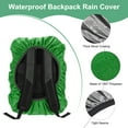 thumbnail image 2 of Uxcell Waterproof Backpack Rain Cover, 75L-85L Backpack Cover, Bag Rain Cover with Reflective Strap [Emerald Green], 2 of 8