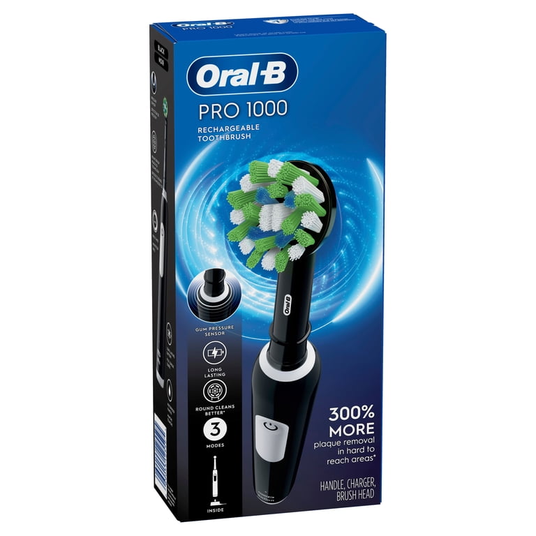 Oral-B Toothbrush, Pro 1000 Rechargeable Electric for Adults