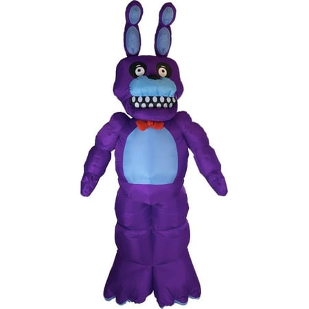 Five Nights At Freddy's Animated Bonnie Inflatable Halloween Decoration ...