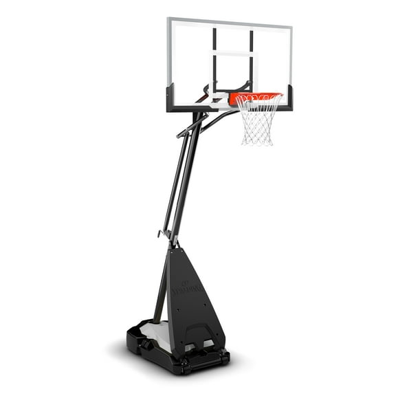 Spalding Ultimate Hybrid® 60 In. Acrylic Portable Basketball Hoop System