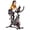 Black, variant on Primy Exercise Bike Indoor for Woman Stationary Cycling Bike for Home 300 Lbs Weight Capacity, 100 Resistance Home Cardio Leg Workout with LED Monitor Silent Belt Drive