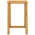thumbnail image 4 of vidaXL 5 Piece Garden Bar Set with Cushions Brown, 4 of 5