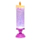 thumbnail image 2 of Xihbxyly Vela Led Navideña, Llama de Cristal Colorida, Sin Cera, Fácil de Usar, Luz Cálida para Decoración Del Hogar, Perfecta para Fiestas Navideñas, Funciona con Pilas, Tamaño 26 X 8 Cm, 2 of 3