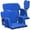 blue, variant on Ataucjin 2 Pack Wide Bleacher Seats with Back Support, 6-Position Reclining Stadium Chairs with Adjustable Armrests, Cup Holder & Pockets, Portable Folding Chairs for Sports, Concerts,24.5"