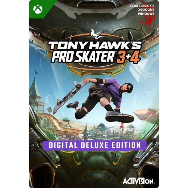 Tony Hawk's™ Pro Skater™ 3 + 4 – Deluxe Edition – Xbox Series X|S, One and Windows Digital Code