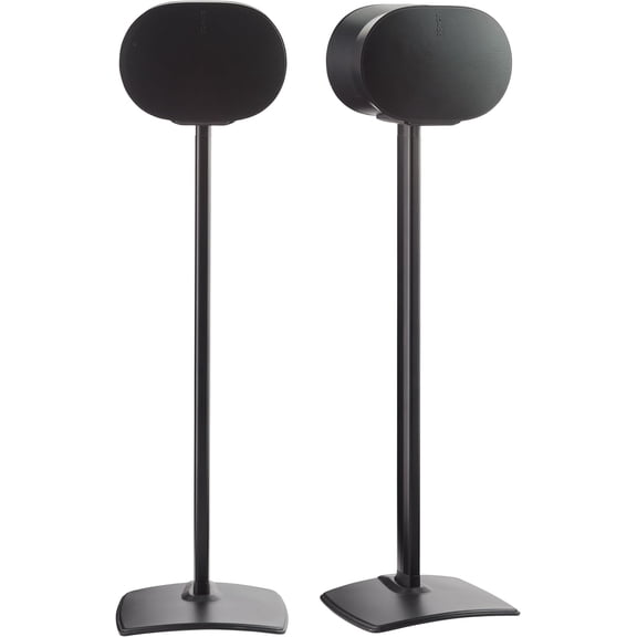Wireless Speaker Stands for Sonos ERA 300™ (Black) - Pair, Perfect Stand Setup for Easy and Secure Mounting of New Sonos Era 300™ Speakers - OSSE32-B2