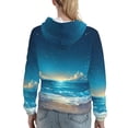 thumbnail image 7 of Easygdp Night Sky Beach Scene Womens Casual Hoodies Sweatshirts Long Sleeve Pullover Fall Pullover Tops Outfits Winter Clothes-X-Large, 7 of 7