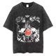 thumbnail image 4 of Death Notes Anime lavado manga corta cuello redondo Y2k camiseta hombres ropa nueva en Top & Tees camiseta para hombre Camisetas 50830, 4 of 5