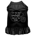thumbnail image 2 of Most Wonderful Time of the Year (Football) Screen Print Dog Dress, 2 of 3
